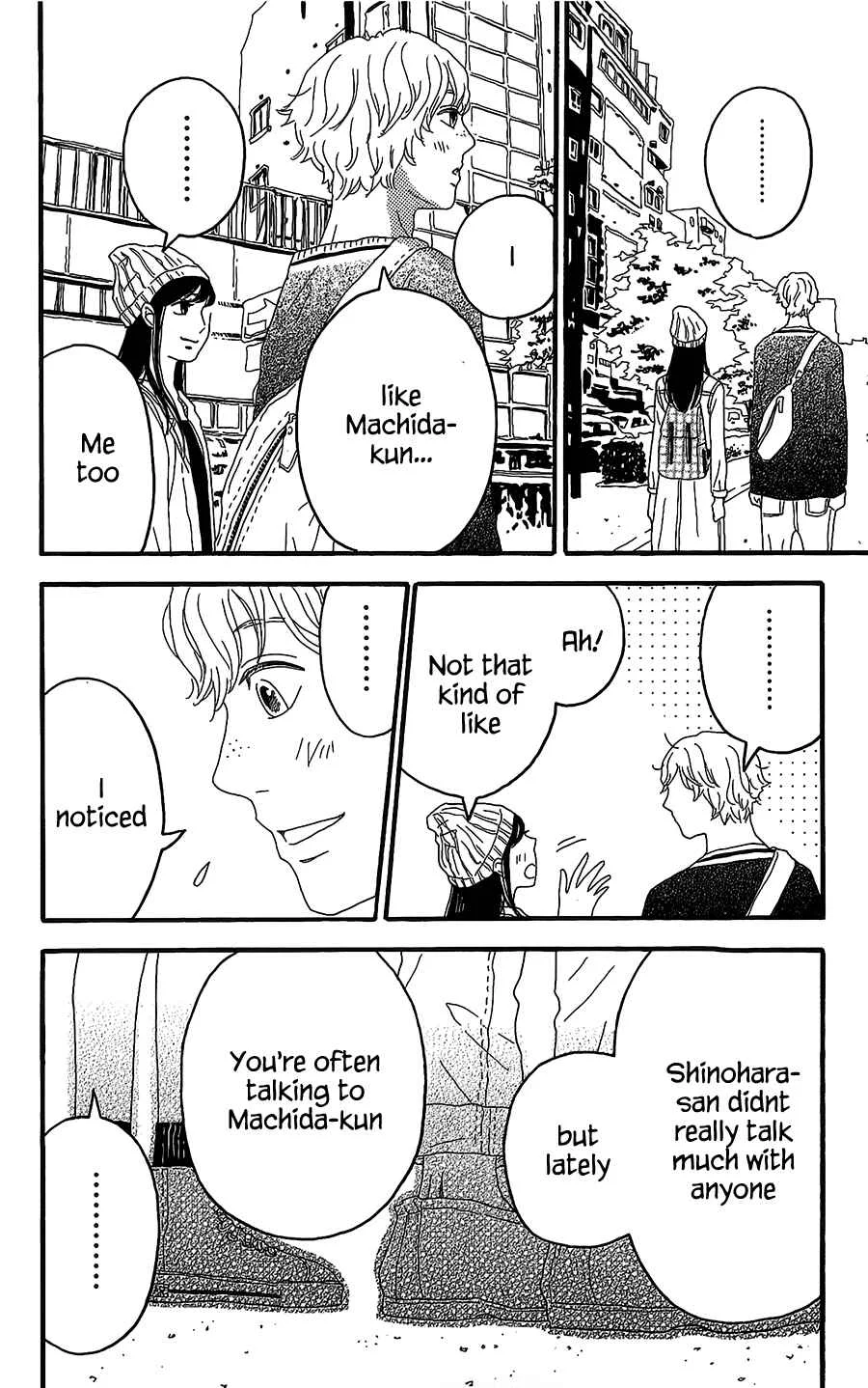 Machida-kun no Sekai Chapter 3: A Love Letter comes suddenly - Page 35