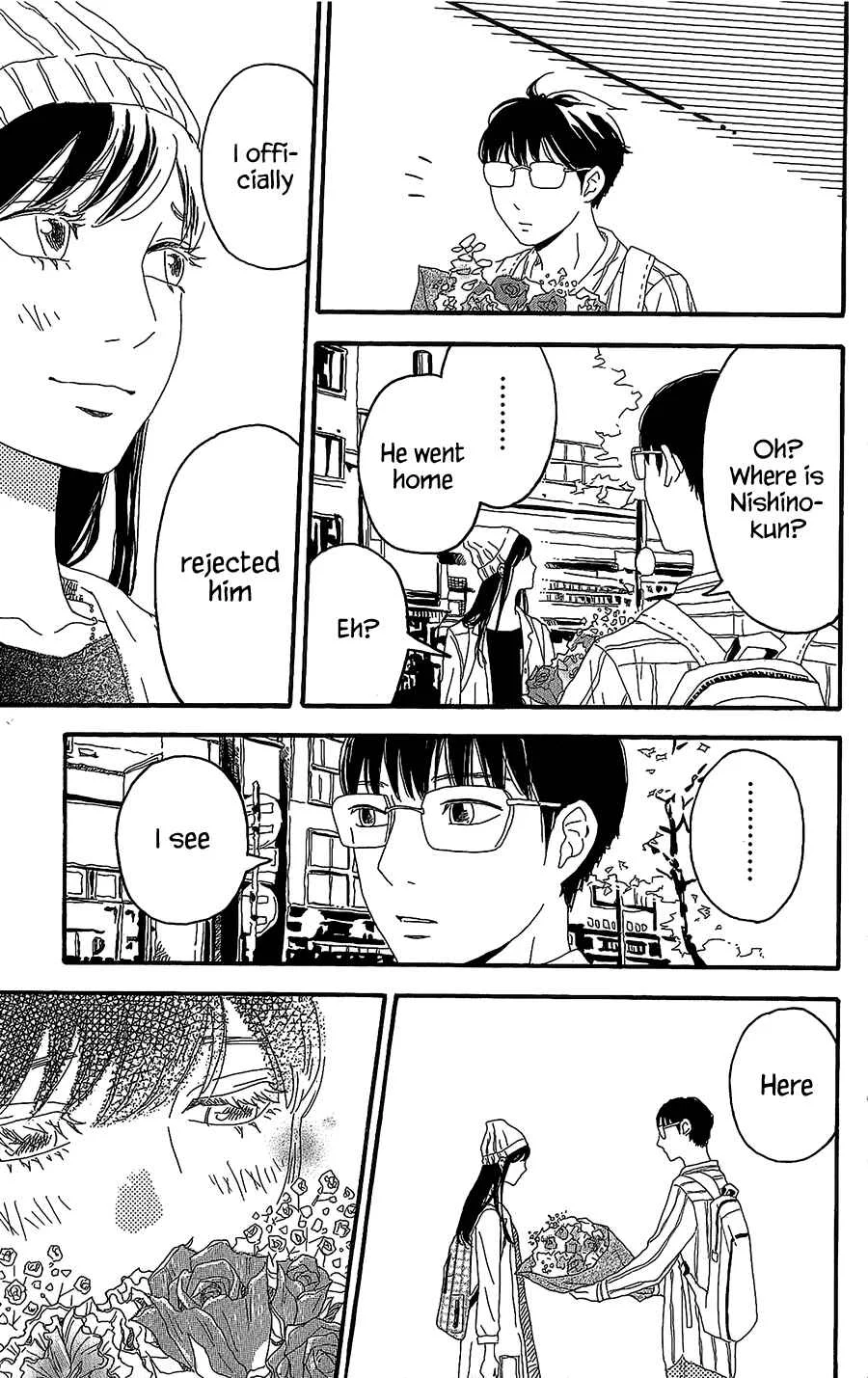Machida-kun no Sekai Chapter 3: A Love Letter comes suddenly - Page 38