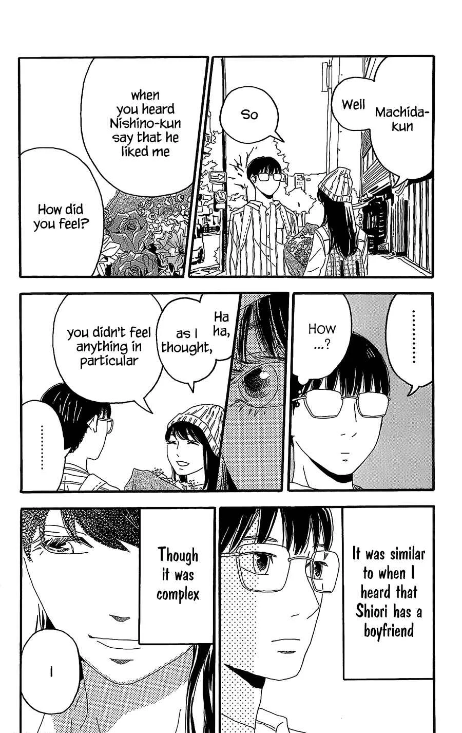 Machida-kun no Sekai Chapter 3: A Love Letter comes suddenly - Page 39