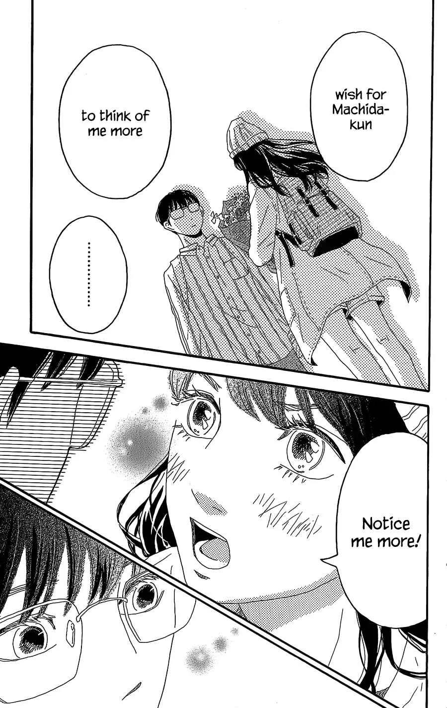 Machida-kun no Sekai Chapter 3: A Love Letter comes suddenly - Page 40