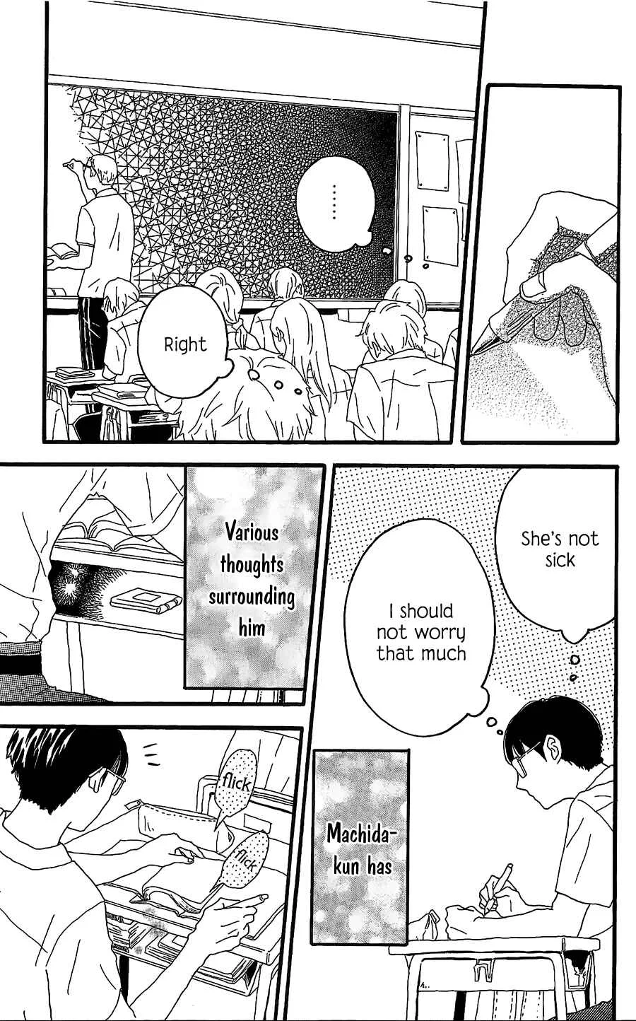 Machida-kun no Sekai Chapter 5 - Page 24