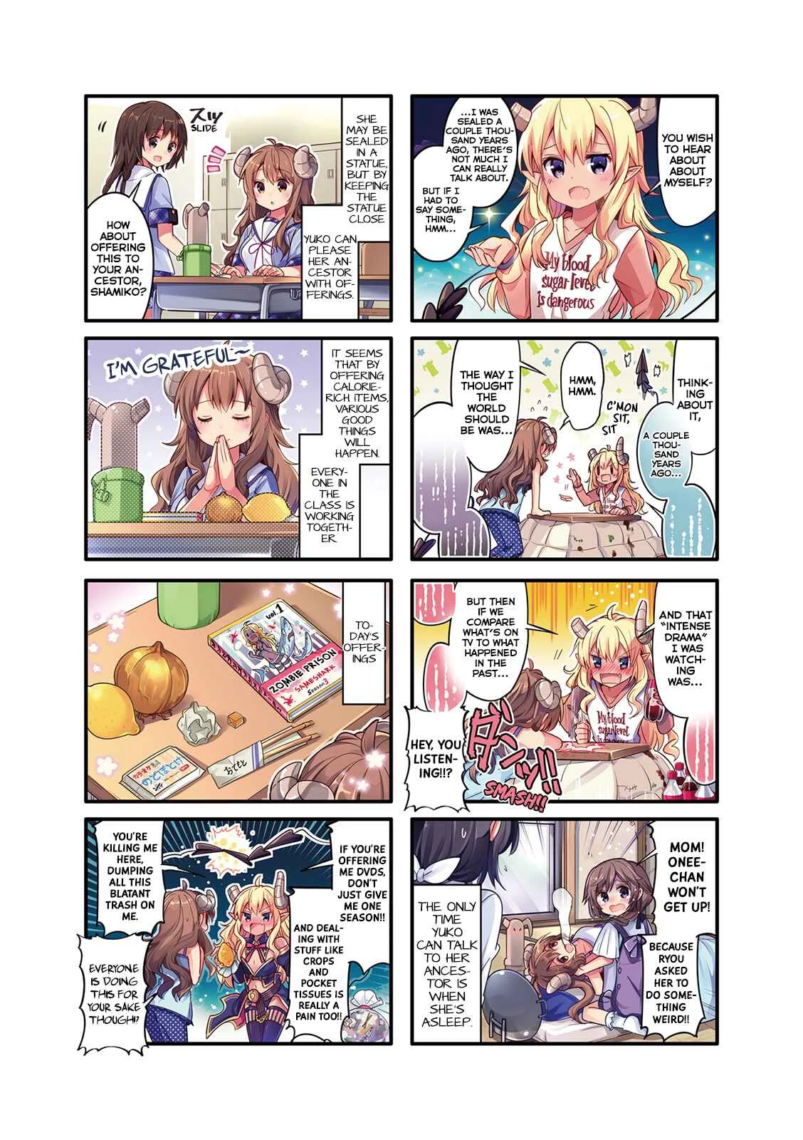 Machikado Mazoku Chapter 0 - Page 9