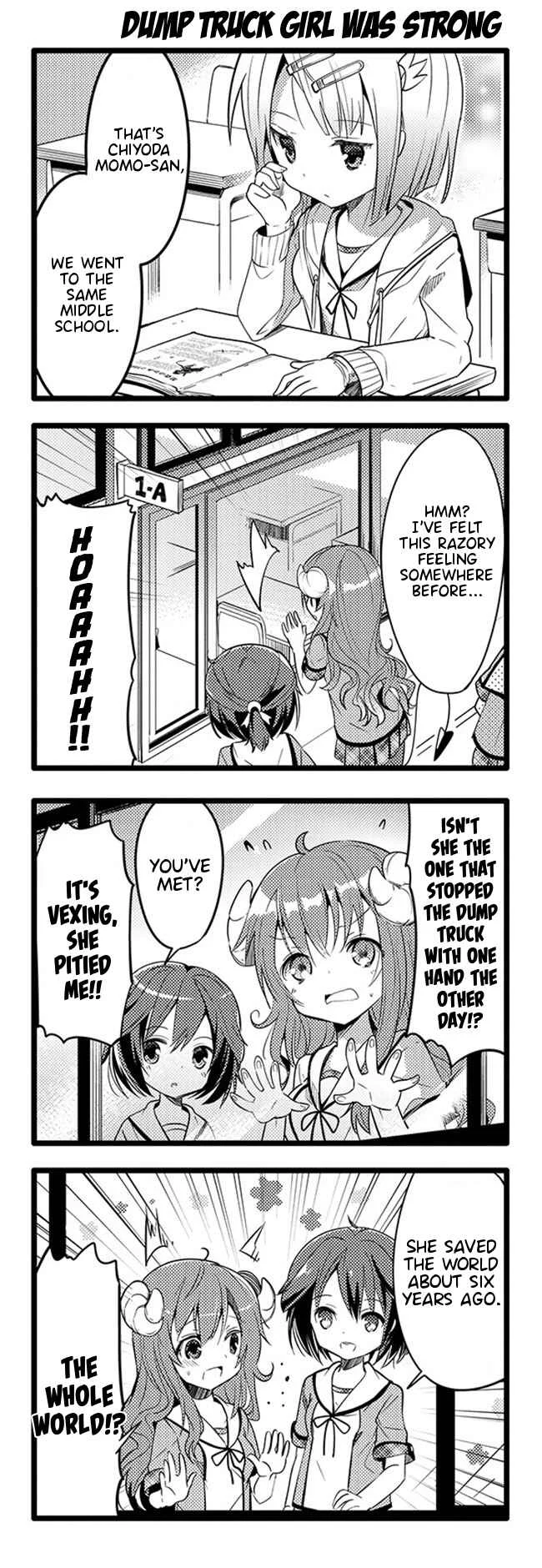 Machikado Mazoku Chapter 2: First Battle!! My Enemy is a Pretty Classmate!? - Page 6