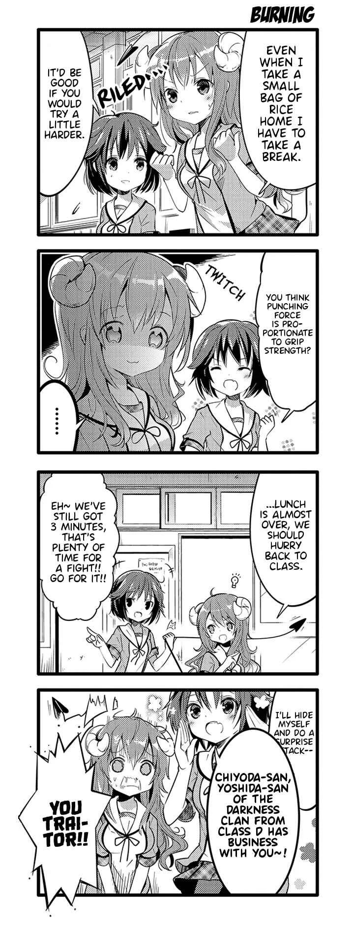Machikado Mazoku Chapter 2: First Battle!! My Enemy is a Pretty Classmate!? - Page 8
