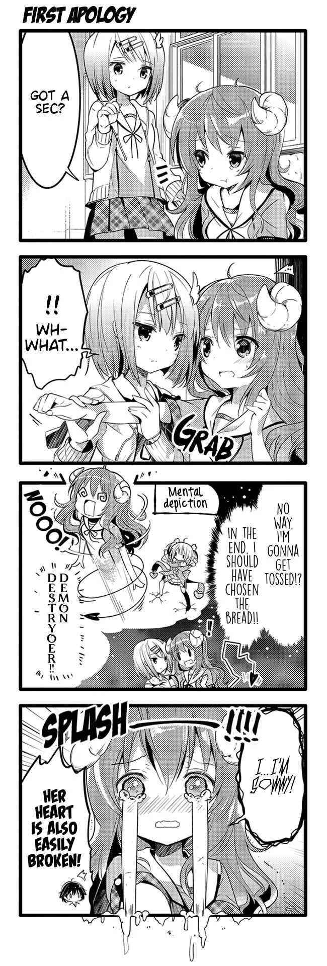 Machikado Mazoku Chapter 2: First Battle!! My Enemy is a Pretty Classmate!? - Page 13