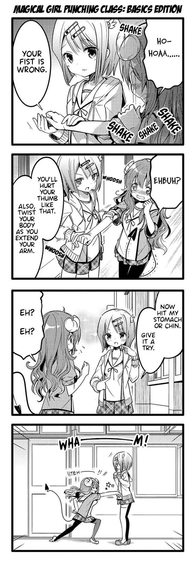 Machikado Mazoku Chapter 2: First Battle!! My Enemy is a Pretty Classmate!? - Page 14