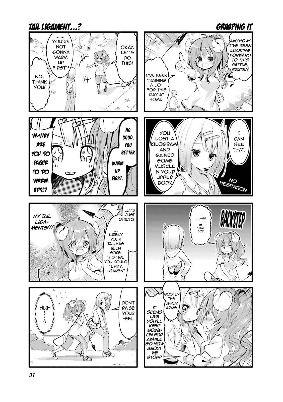 Machikado Mazoku Chapter 3: Fighting Spirit!? The World's Flowing - Page 5