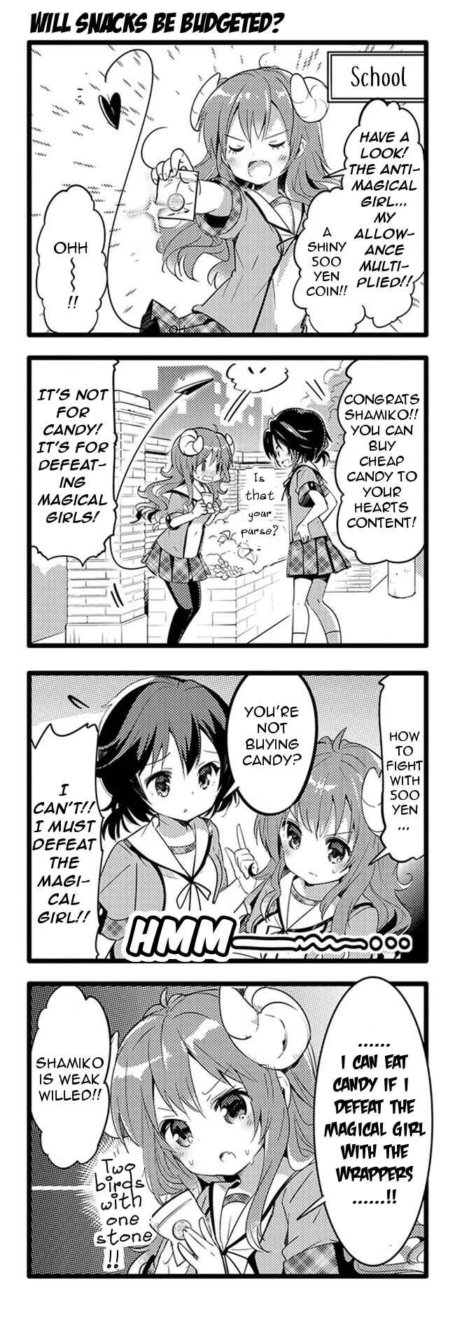 Machikado Mazoku Chapter 4: Budget Raise!! Do Carbonated Costs Count? - Page 3