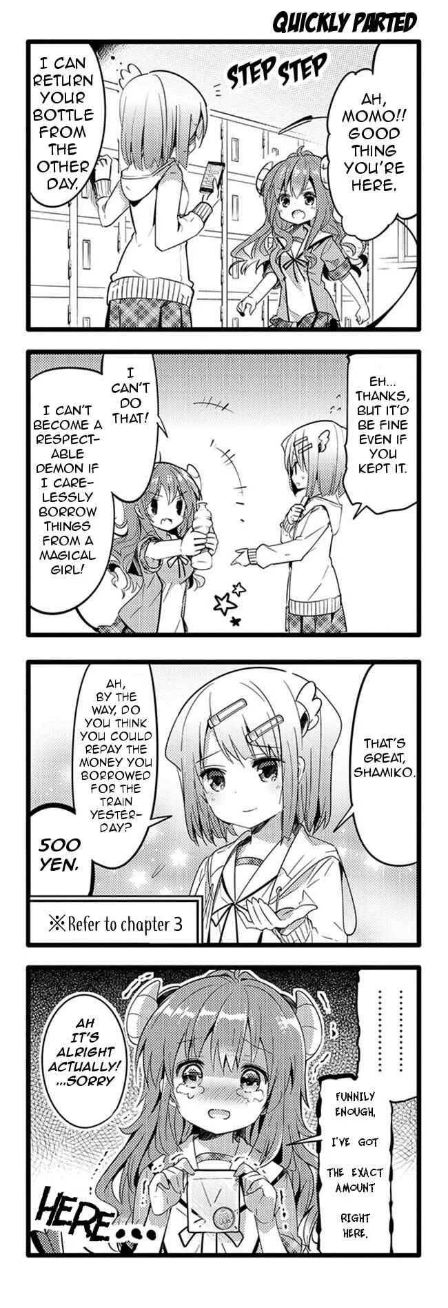 Machikado Mazoku Chapter 4: Budget Raise!! Do Carbonated Costs Count? - Page 4