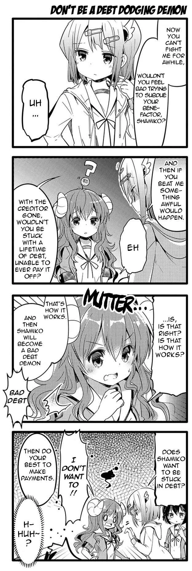 Machikado Mazoku Chapter 4: Budget Raise!! Do Carbonated Costs Count? - Page 6