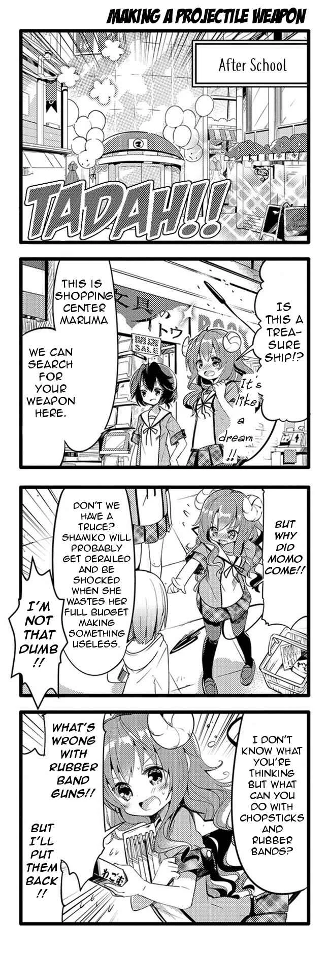 Machikado Mazoku Chapter 4: Budget Raise!! Do Carbonated Costs Count? - Page 8