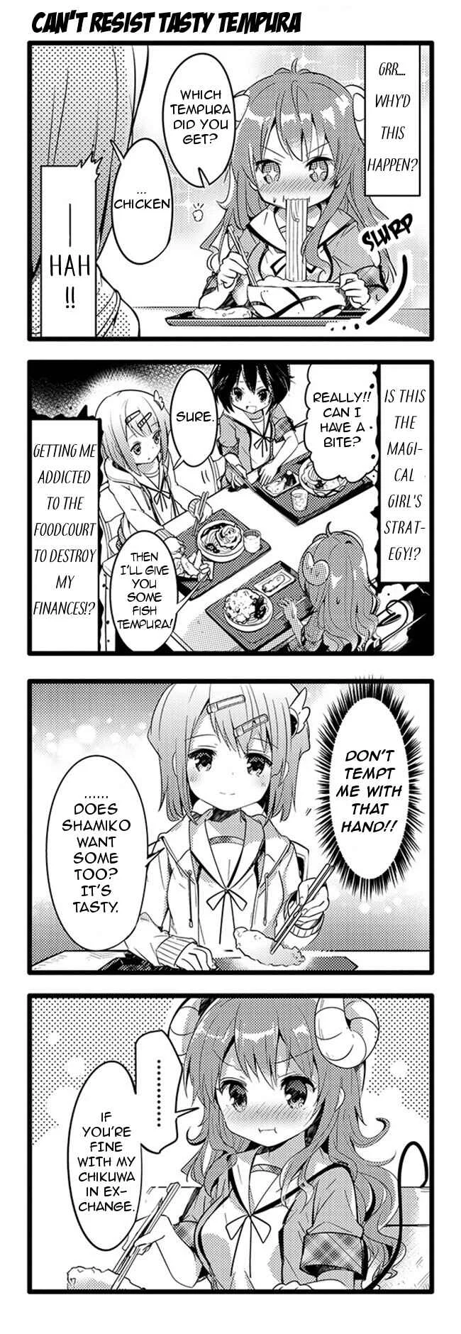 Machikado Mazoku Chapter 4: Budget Raise!! Do Carbonated Costs Count? - Page 11