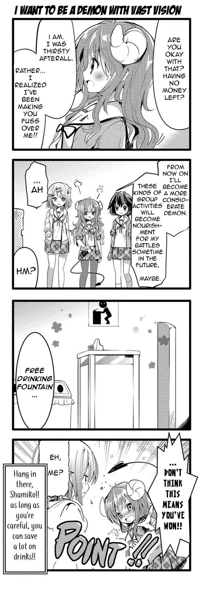 Machikado Mazoku Chapter 4: Budget Raise!! Do Carbonated Costs Count? - Page 15