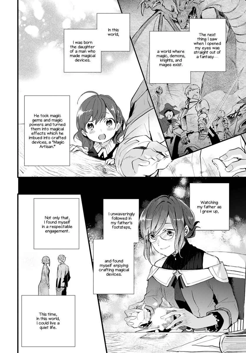 Madougushi Dahliya wa Utsumukanai: Kyou Kara Jiyuu na Shokunin Life Chapter 1 - Page 5