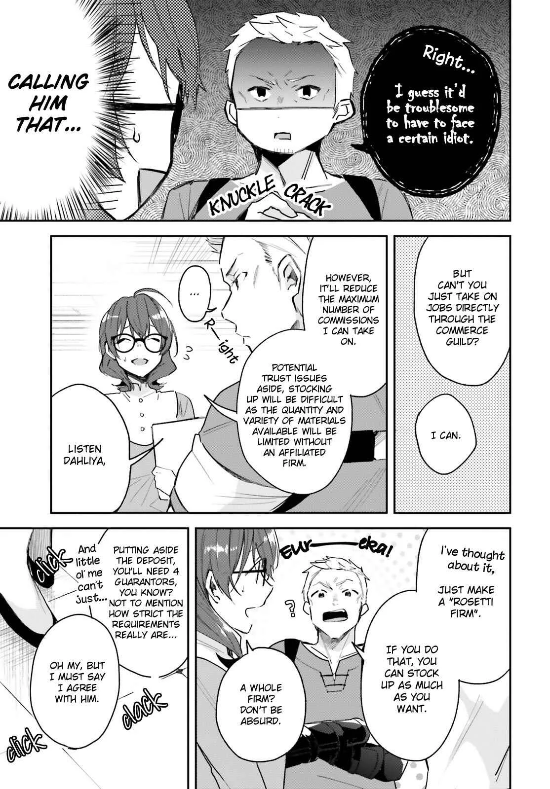 Madougushi Dahliya wa Utsumukanai: Kyou Kara Jiyuu na Shokunin Life Chapter 4 - Page 4