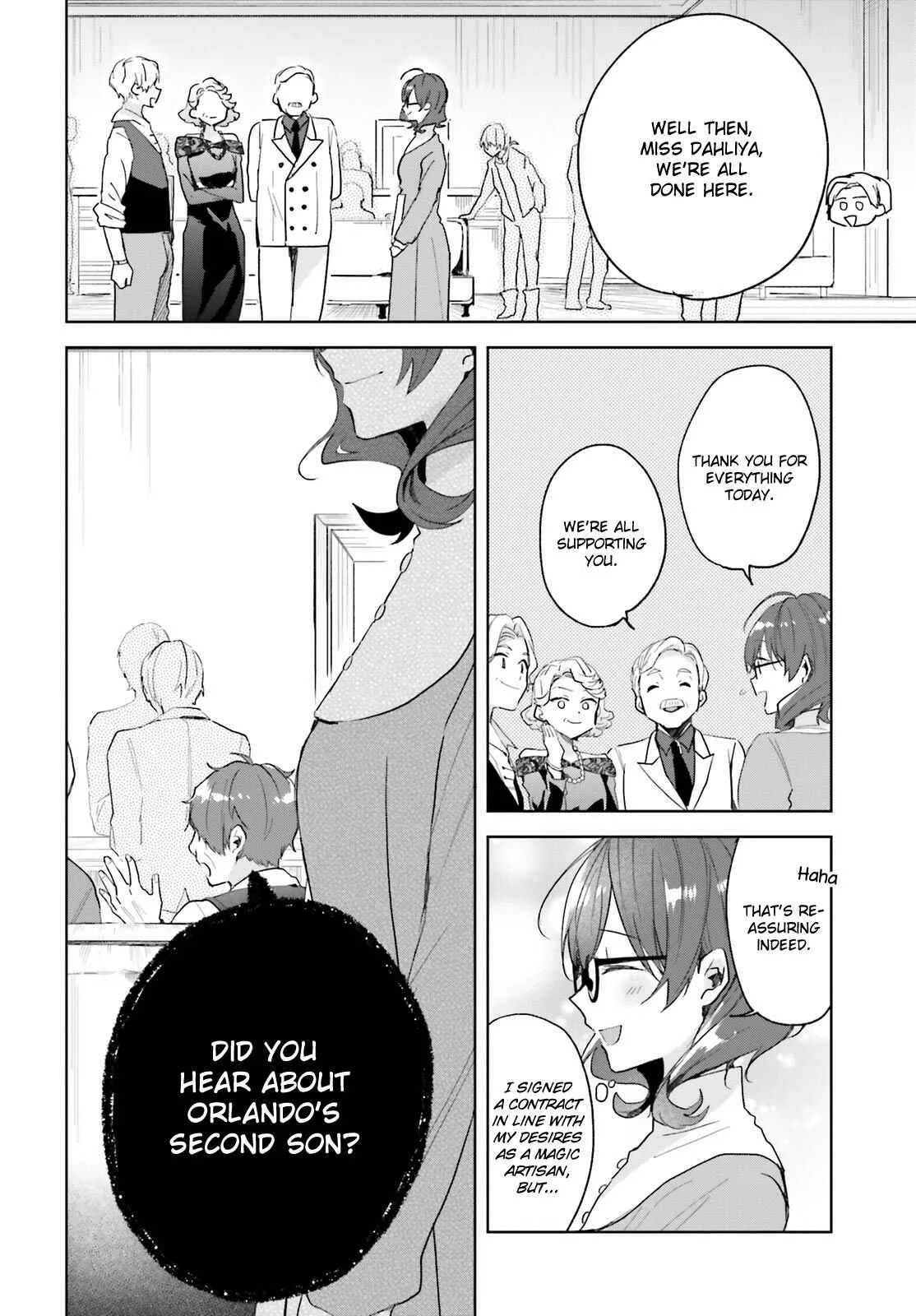 Madougushi Dahliya wa Utsumukanai: Kyou Kara Jiyuu na Shokunin Life Chapter 4 - Page 13