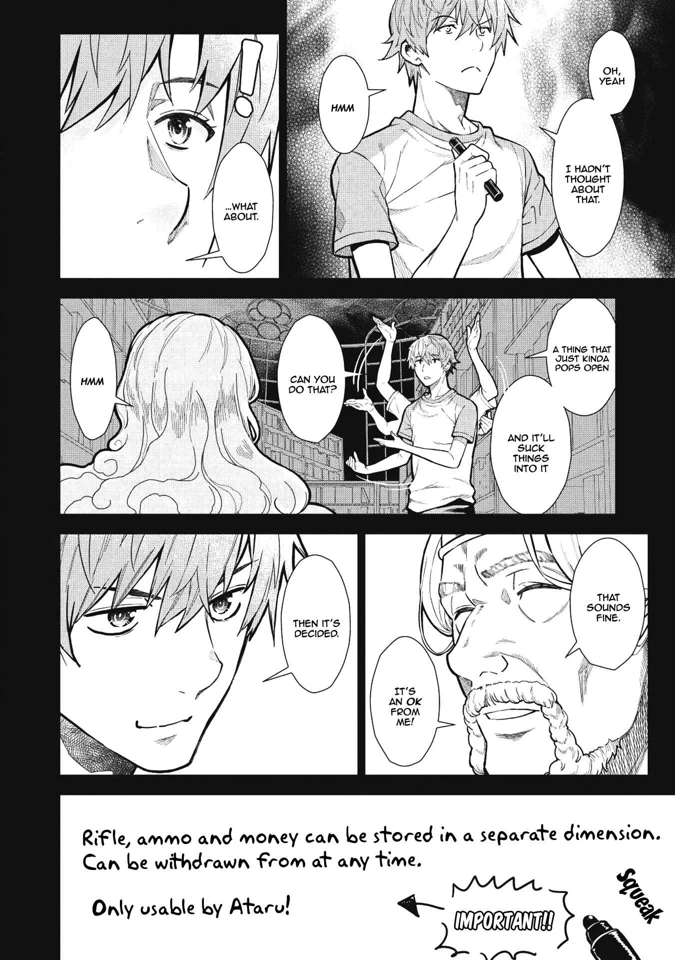 Magan to Dangan o Tsukatte Isekai o Buchinuku! Chapter 5 - Page 3