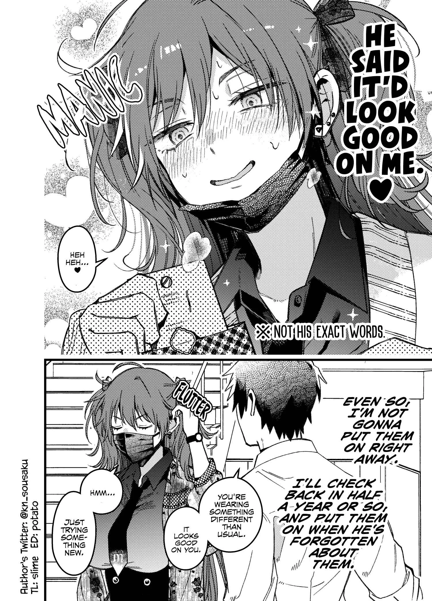 Magenai Kan Dashiteru kedo Zenzen Chokkaku ni Magaru Onna Chapter 1 - Page 4