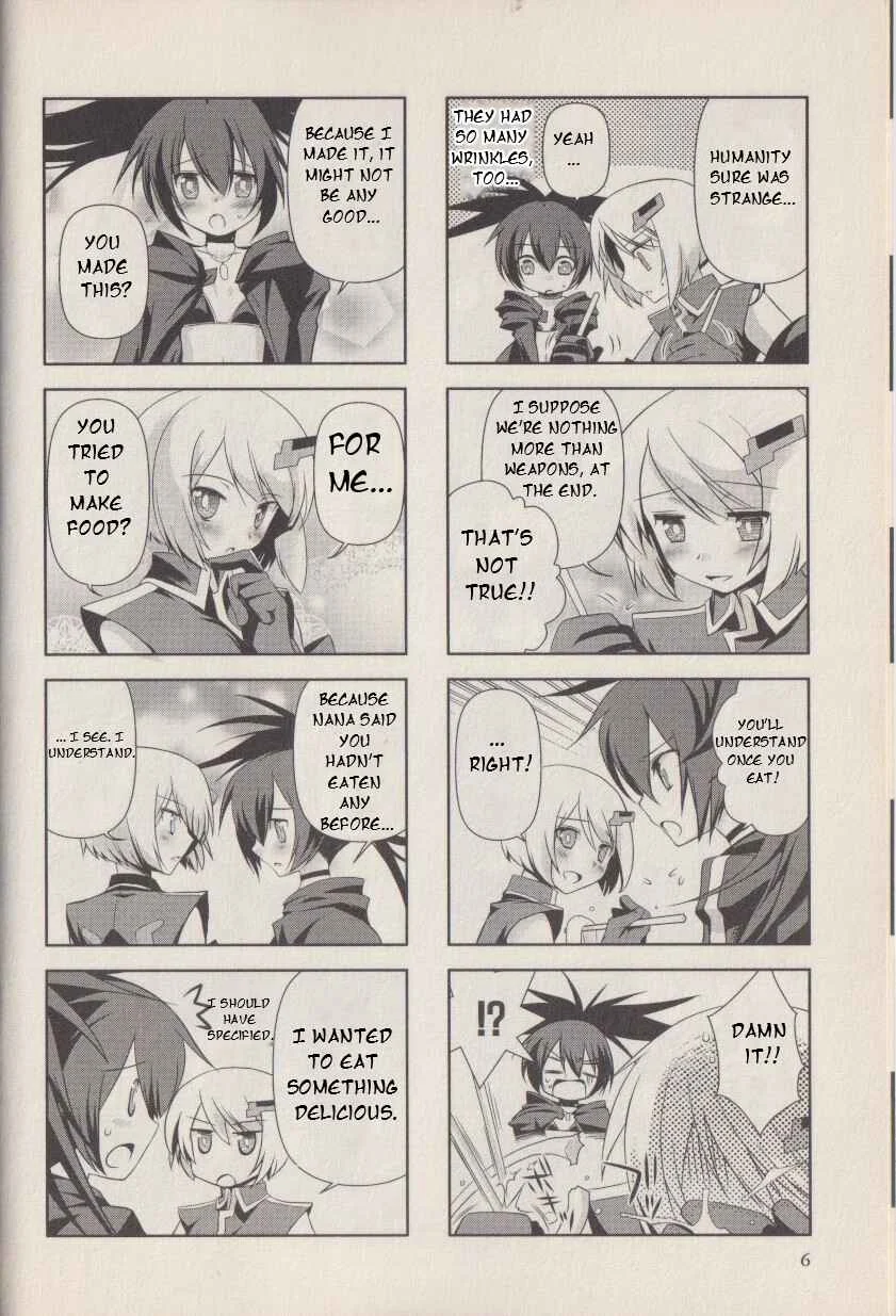 Magi-Cu 4-koma: Black Rock Shooter the Game Chapter 1: Reception - Nana - Page 7
