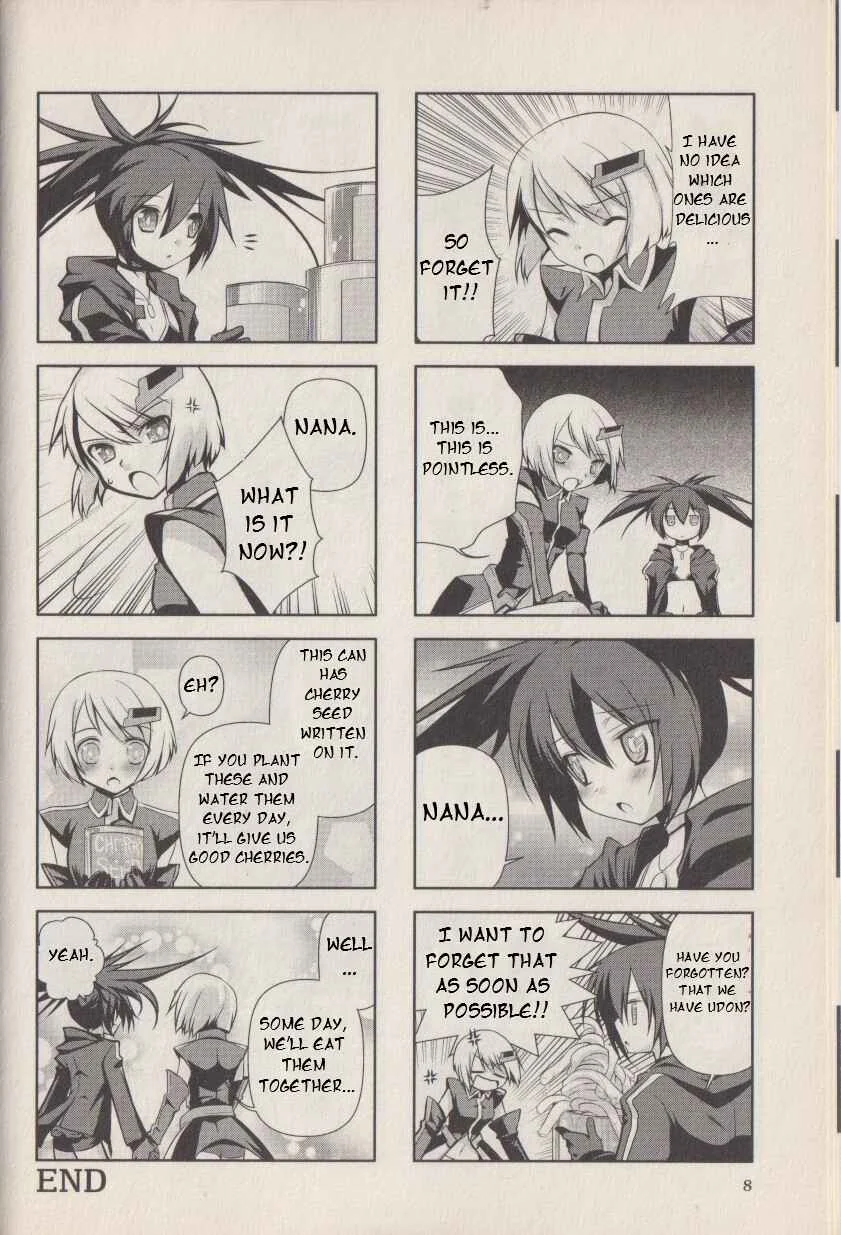 Magi-Cu 4-koma: Black Rock Shooter the Game Chapter 1: Reception - Nana - Page 9
