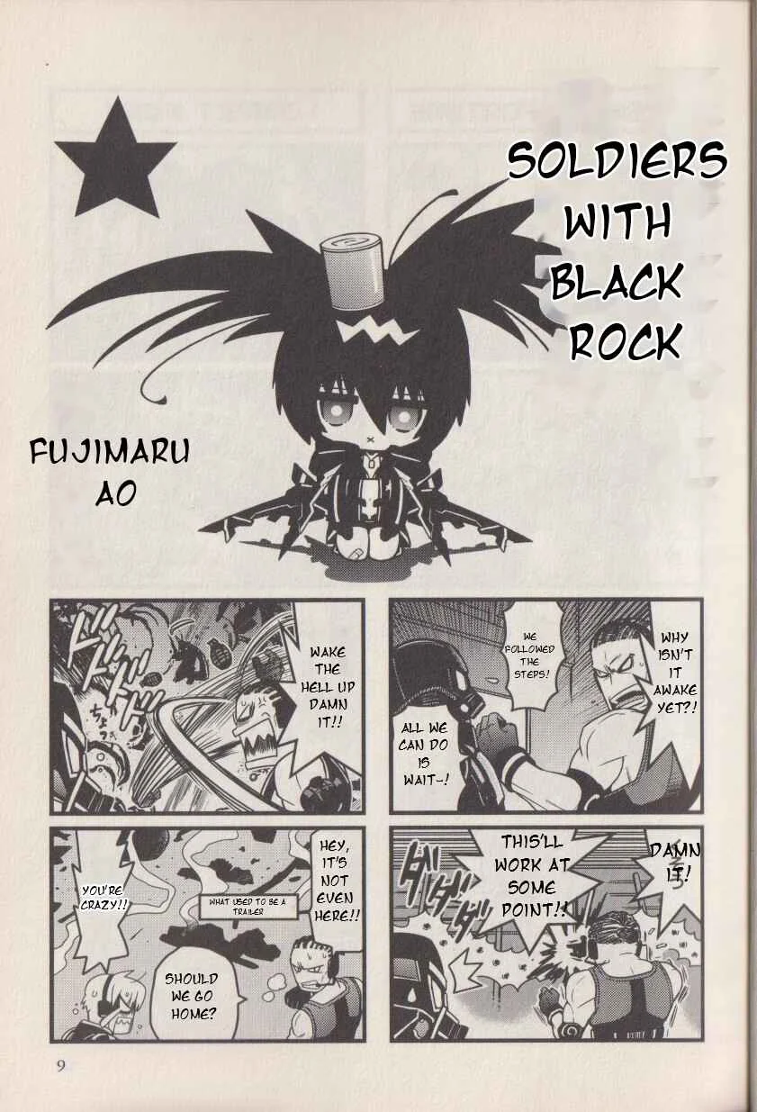 Magi-Cu 4-koma: Black Rock Shooter the Game Chapter 2: Soldiers with Black Rock - Page 1