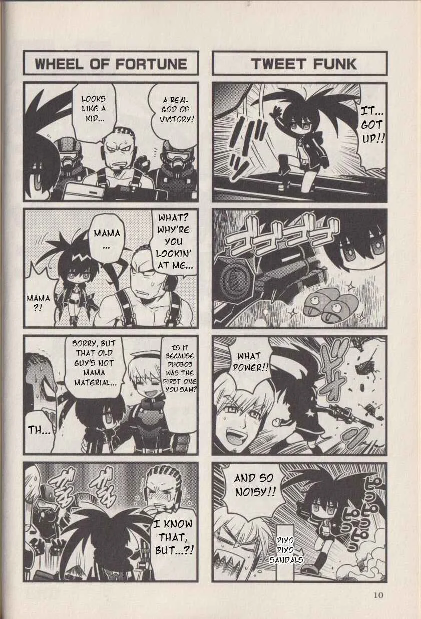 Magi-Cu 4-koma: Black Rock Shooter the Game Chapter 2: Soldiers with Black Rock - Page 2