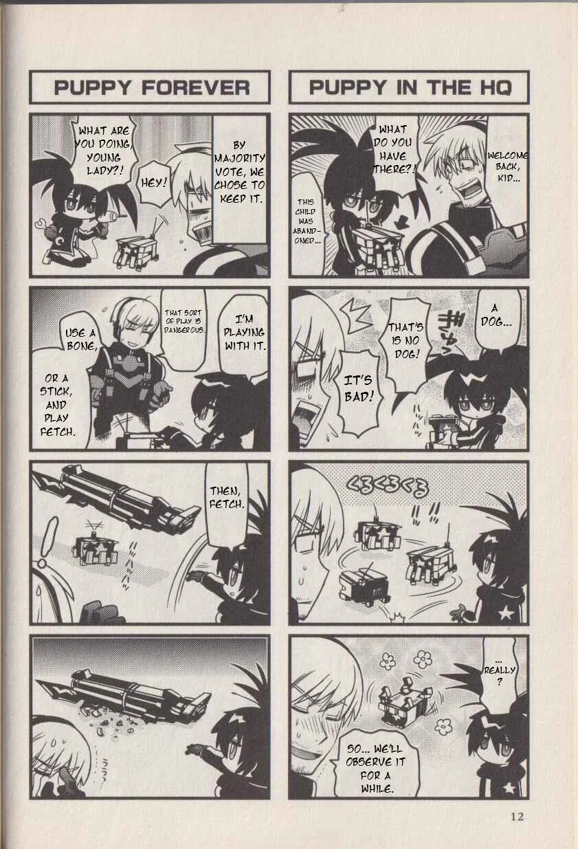 Magi-Cu 4-koma: Black Rock Shooter the Game Chapter 2: Soldiers with Black Rock - Page 4