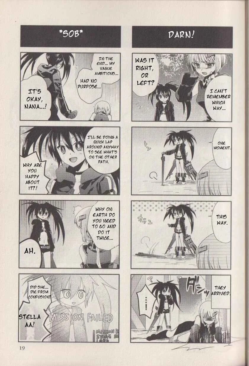 Magi-Cu 4-koma: Black Rock Shooter the Game Chapter 3: Nega-Posi * Rock Shooter - Page 5