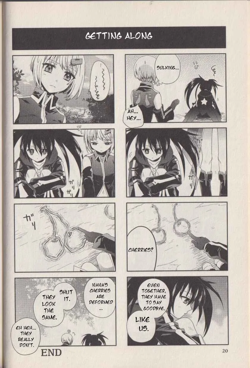 Magi-Cu 4-koma: Black Rock Shooter the Game Chapter 3: Nega-Posi * Rock Shooter - Page 6