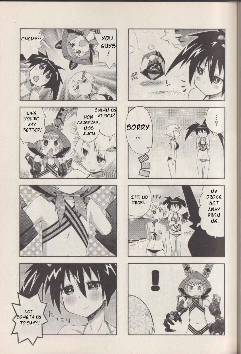 Magi-Cu 4-koma: Black Rock Shooter the Game Chapter 4: Beauty's Romantic Sea - Page 3