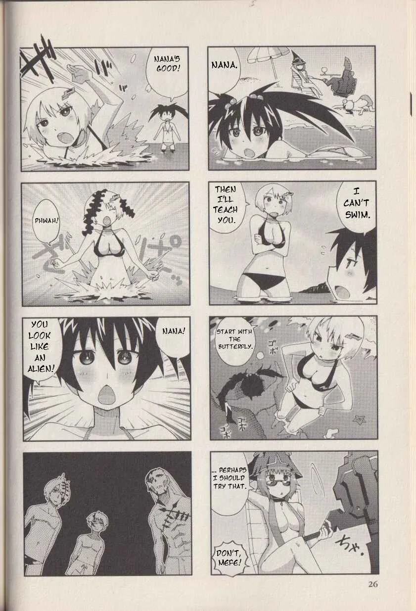 Magi-Cu 4-koma: Black Rock Shooter the Game Chapter 4: Beauty's Romantic Sea - Page 6