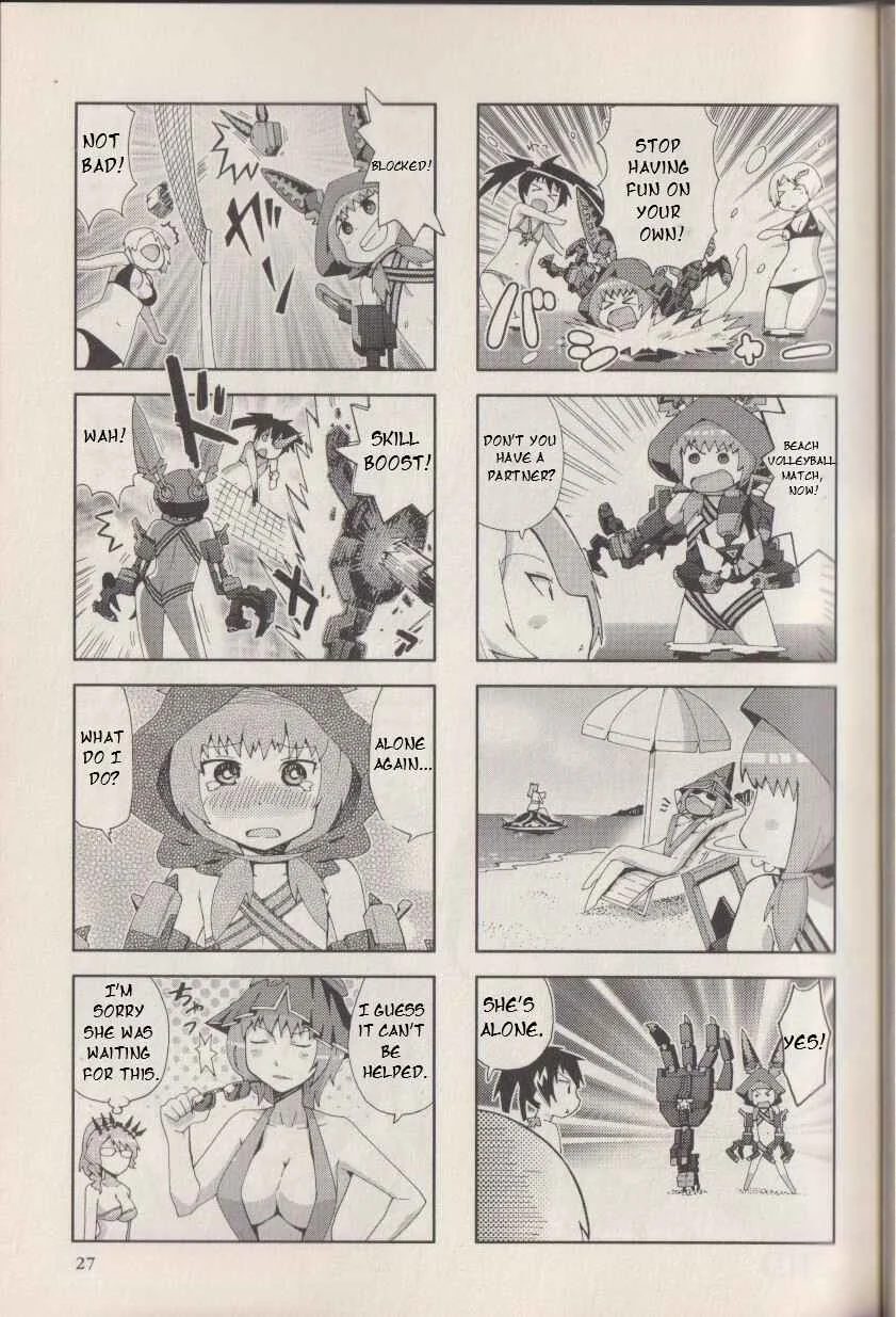 Magi-Cu 4-koma: Black Rock Shooter the Game Chapter 4: Beauty's Romantic Sea - Page 7