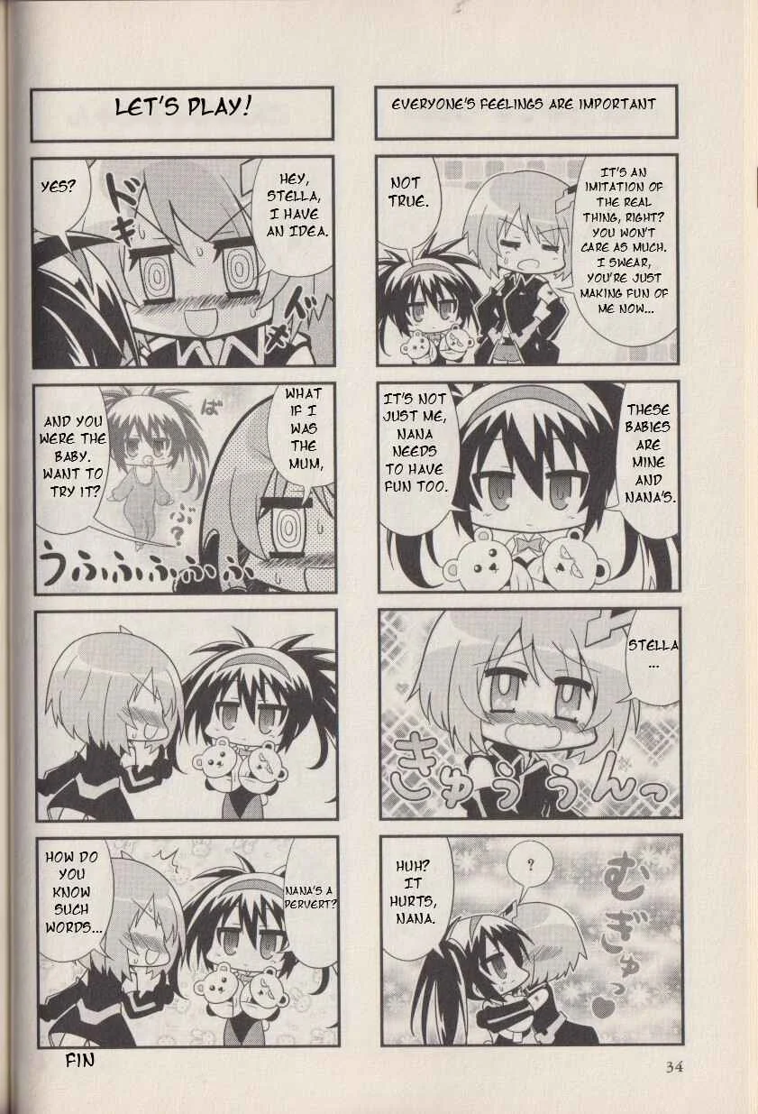 Magi-Cu 4-koma: Black Rock Shooter the Game Chapter 5: Stella and Nana's Play Day - Page 6