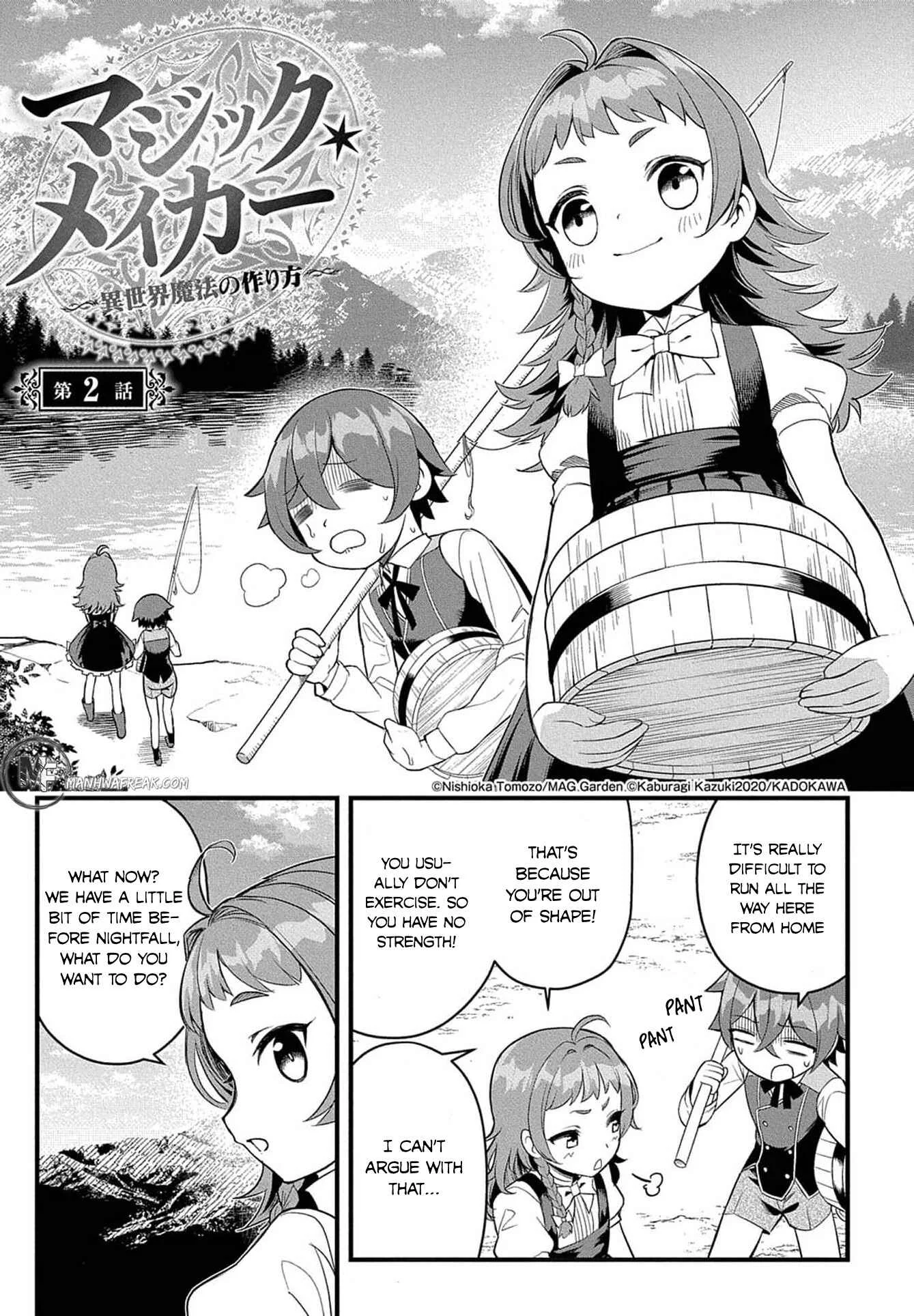 Magic Maker: How to Create Magic in Another World Chapter 2 - Page 2