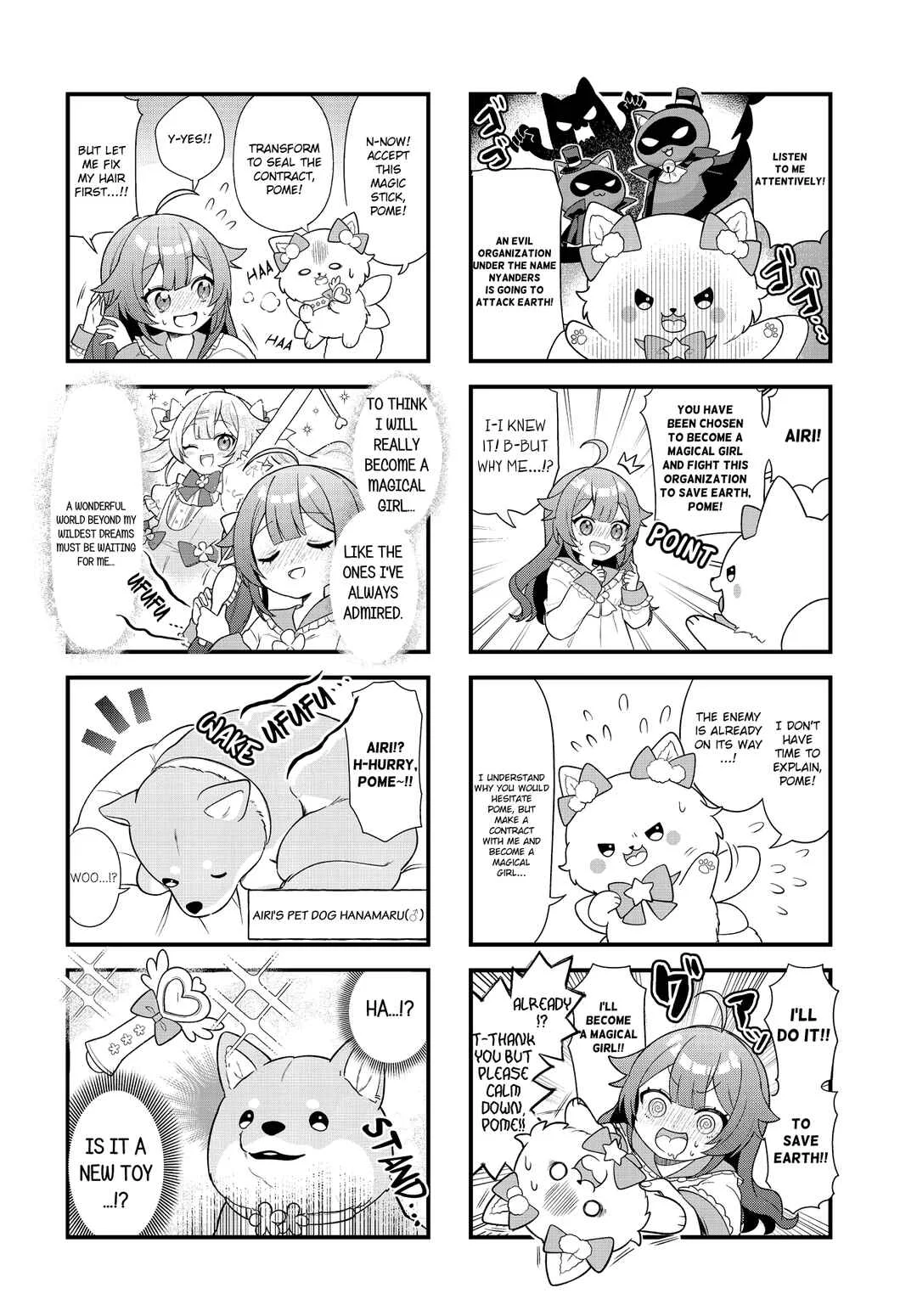 Magical Shiba Inu Hanamaru Chapter 1 - Page 4