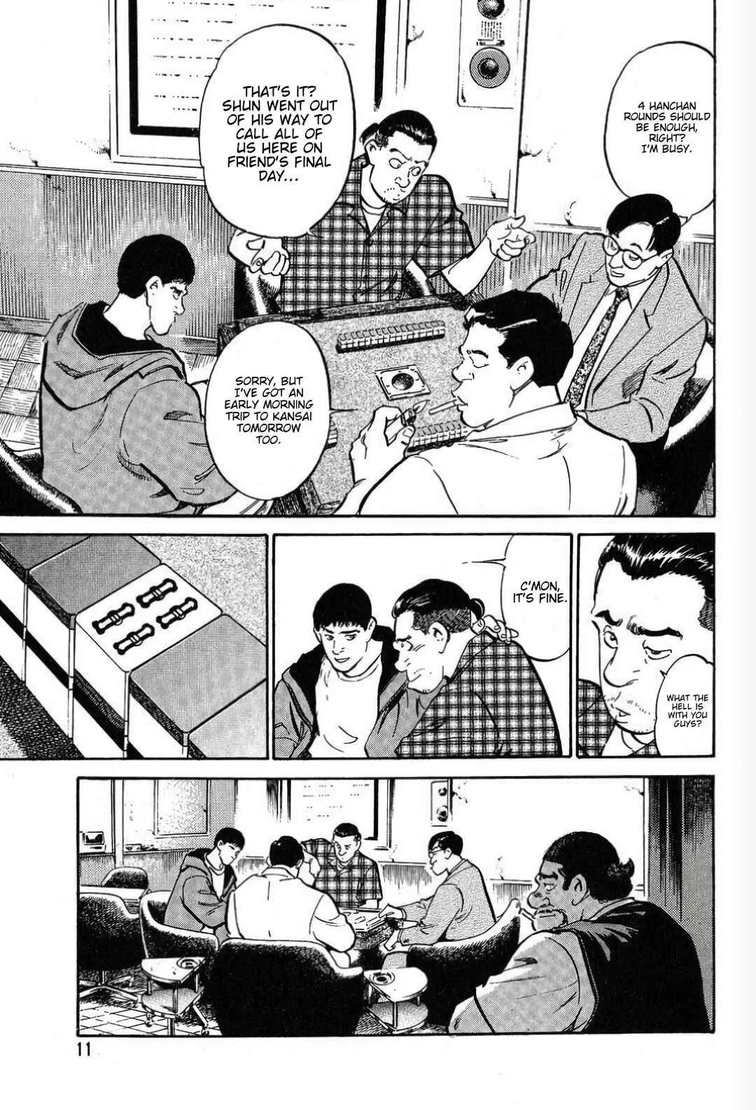 Mahjong Hiryuu Densetsu Tenpai Chapter 1: The Underground Pro - Page 9
