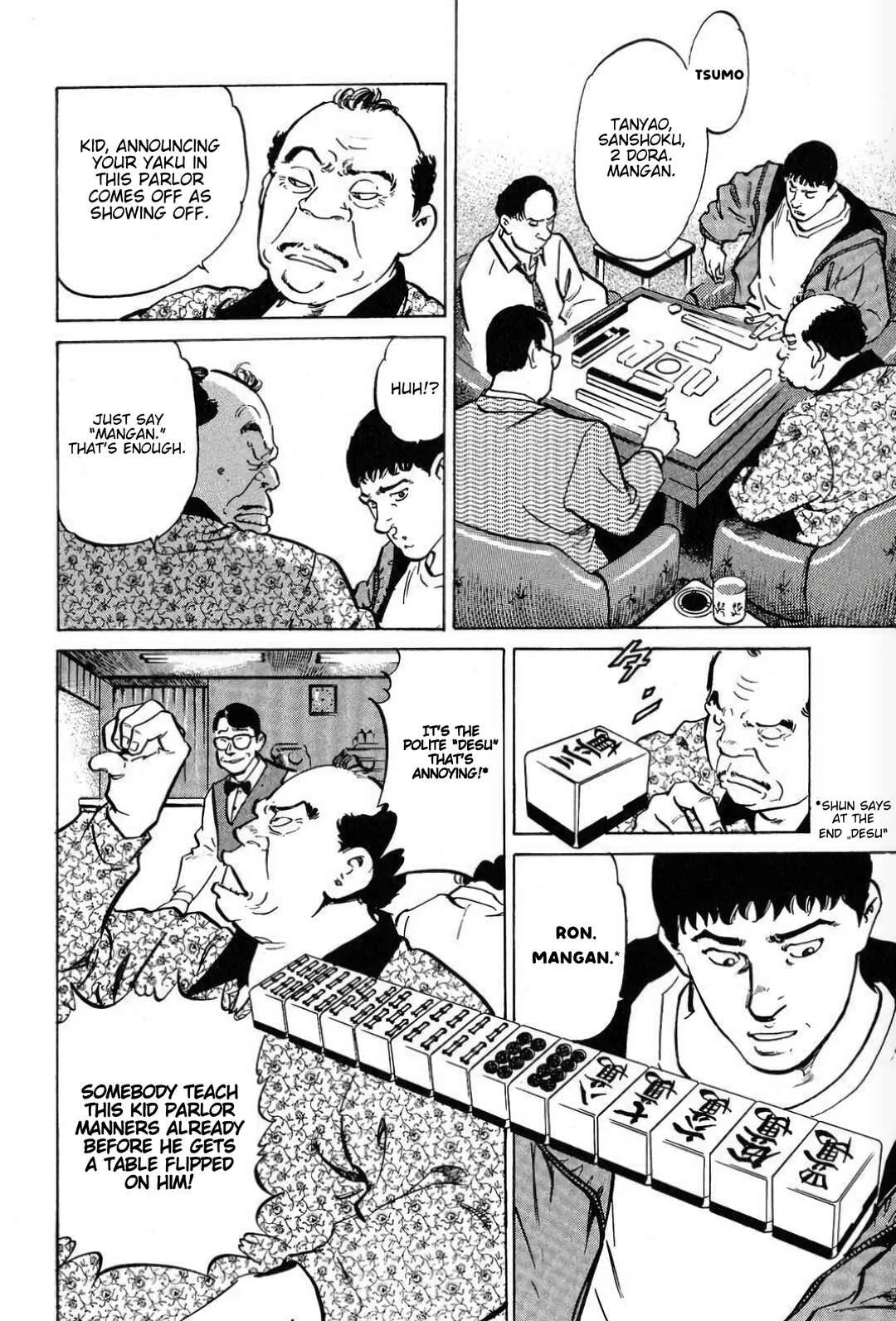 Mahjong Hiryuu Densetsu Tenpai Chapter 1: The Underground Pro - Page 28