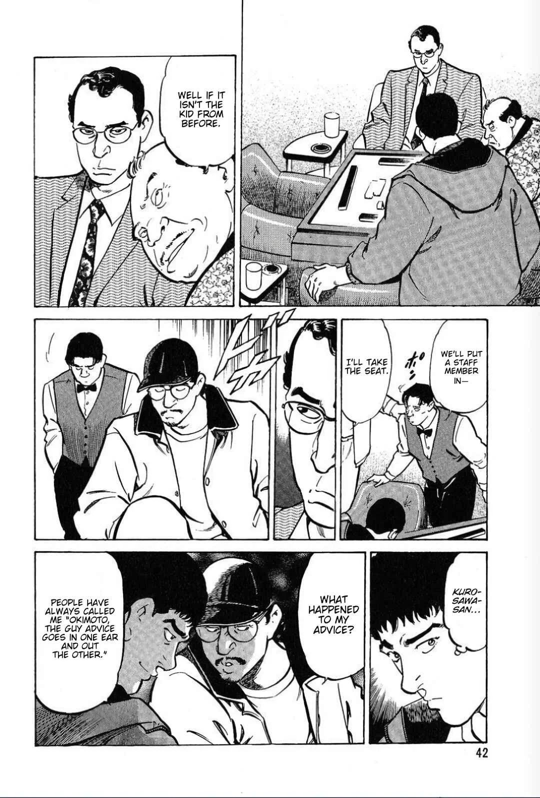 Mahjong Hiryuu Densetsu Tenpai Chapter 1: The Underground Pro - Page 40