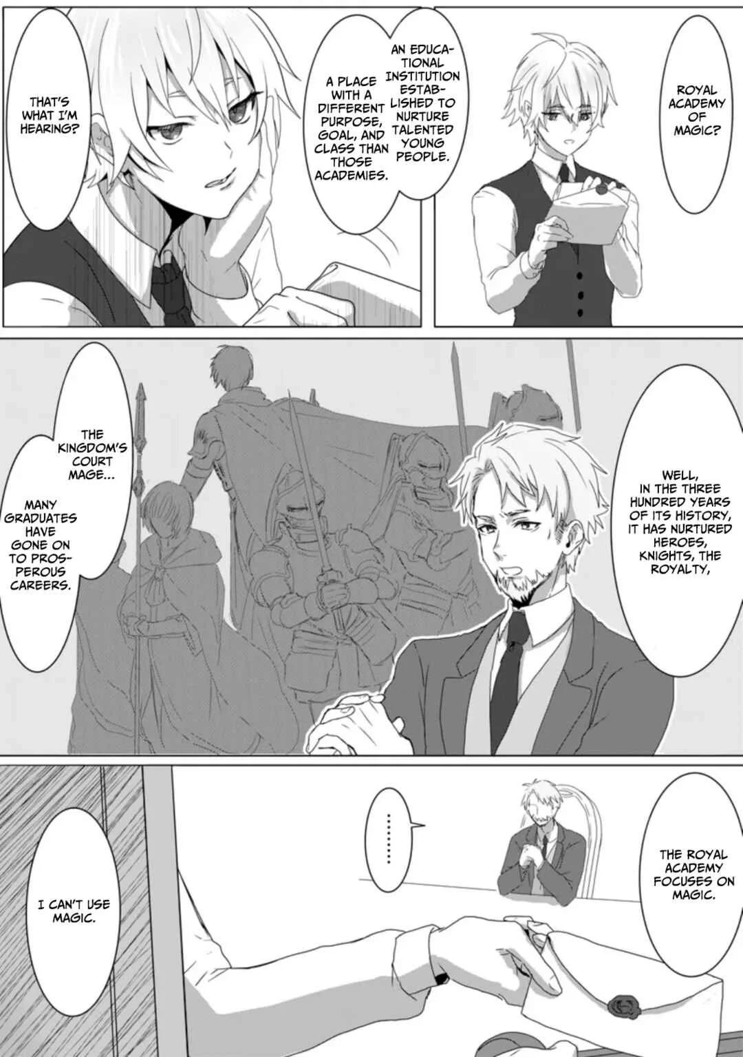 Mahou Gakuen no Daizai Majutsushi Chapter 1 - Page 20