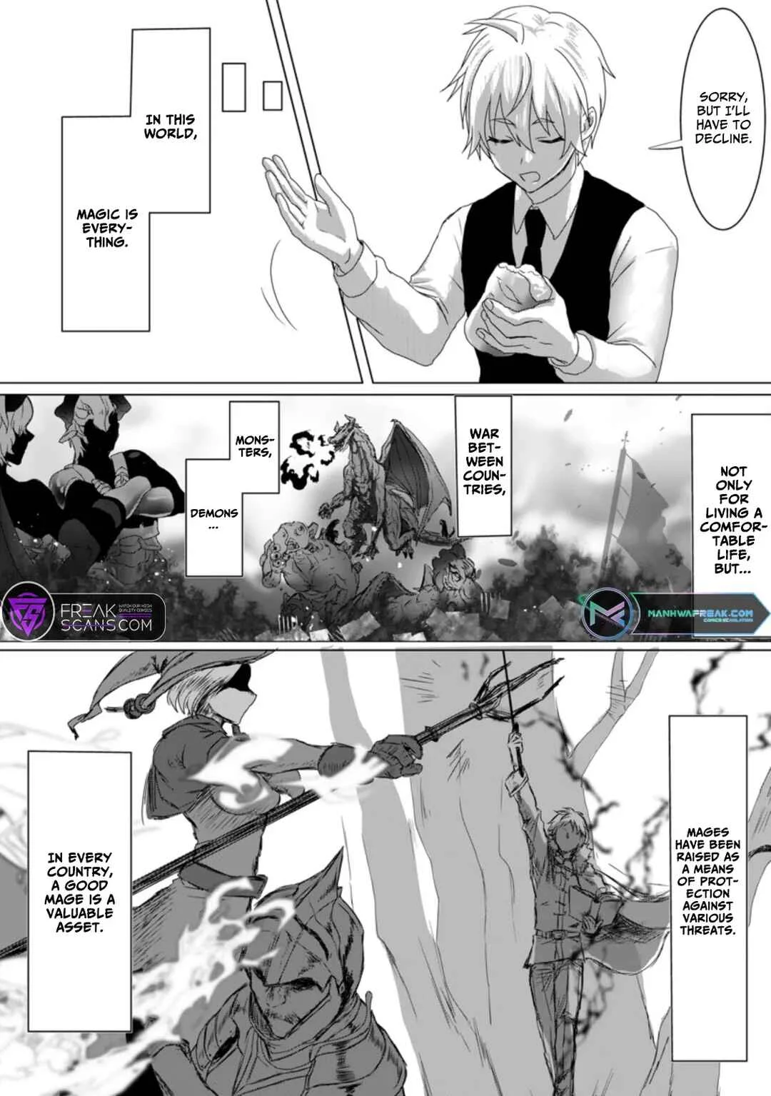 Mahou Gakuen no Daizai Majutsushi Chapter 1 - Page 21
