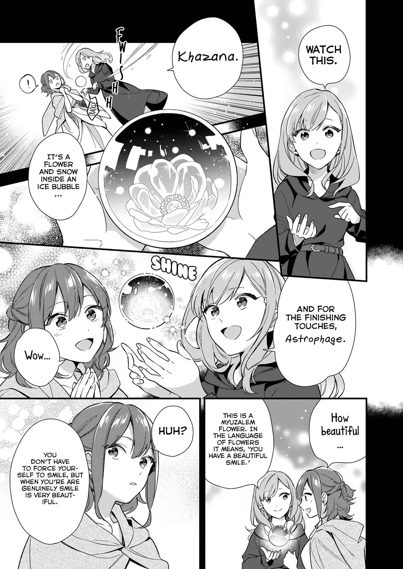 Mahou Sekai no Uketsukejou ni Naritai desu Chapter 2 - Page 13