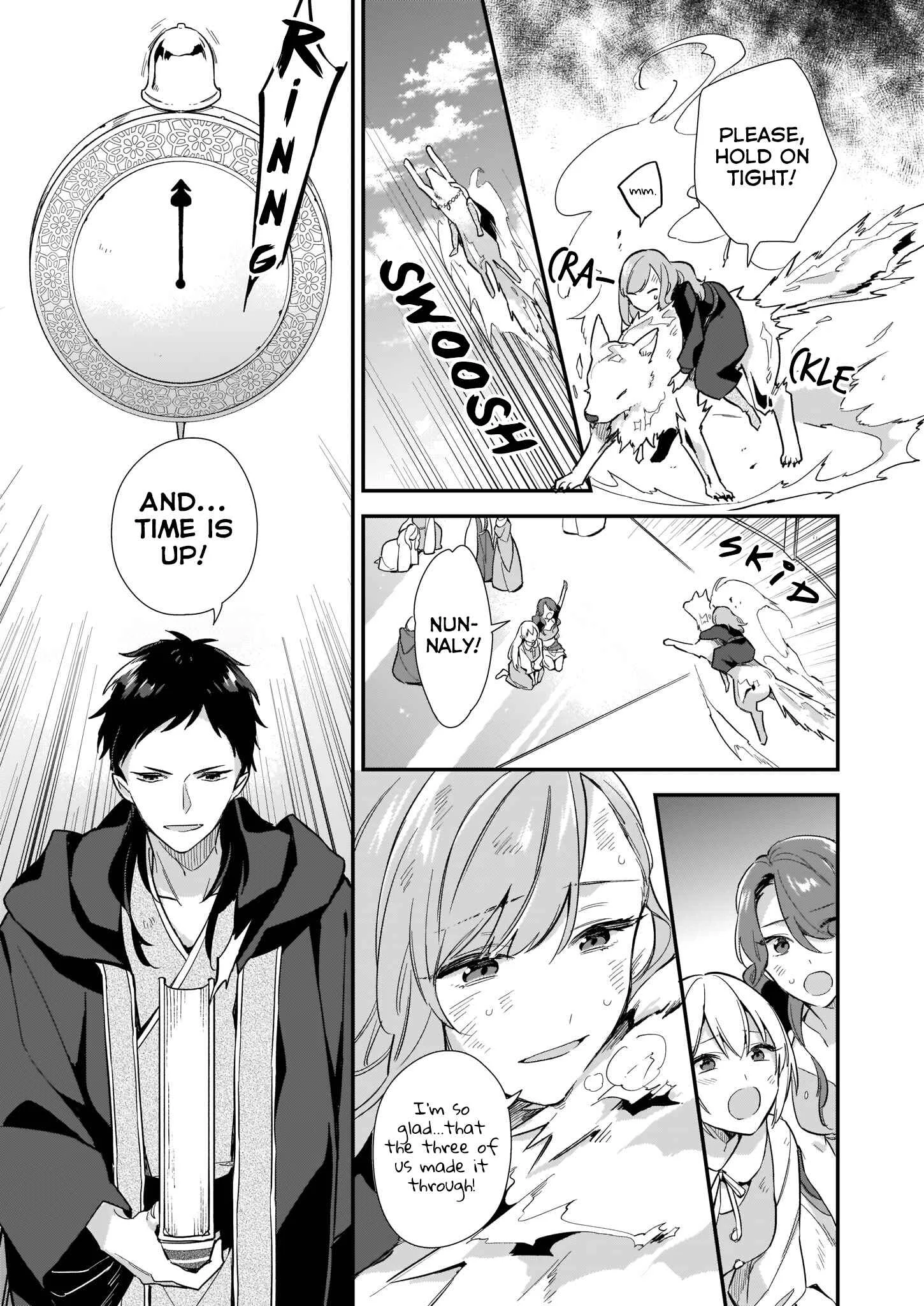 Mahou Sekai no Uketsukejou ni Naritai desu Chapter 3.2 - Page 3