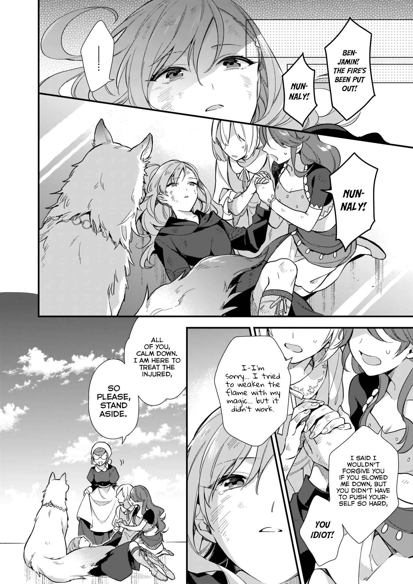 Mahou Sekai no Uketsukejou ni Naritai desu Chapter 3.2 - Page 4