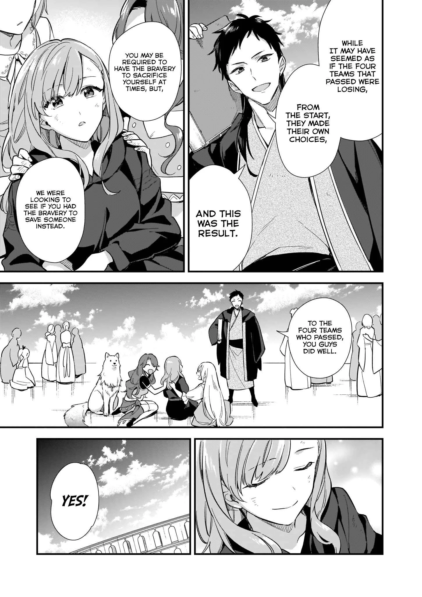 Mahou Sekai no Uketsukejou ni Naritai desu Chapter 3.2 - Page 7