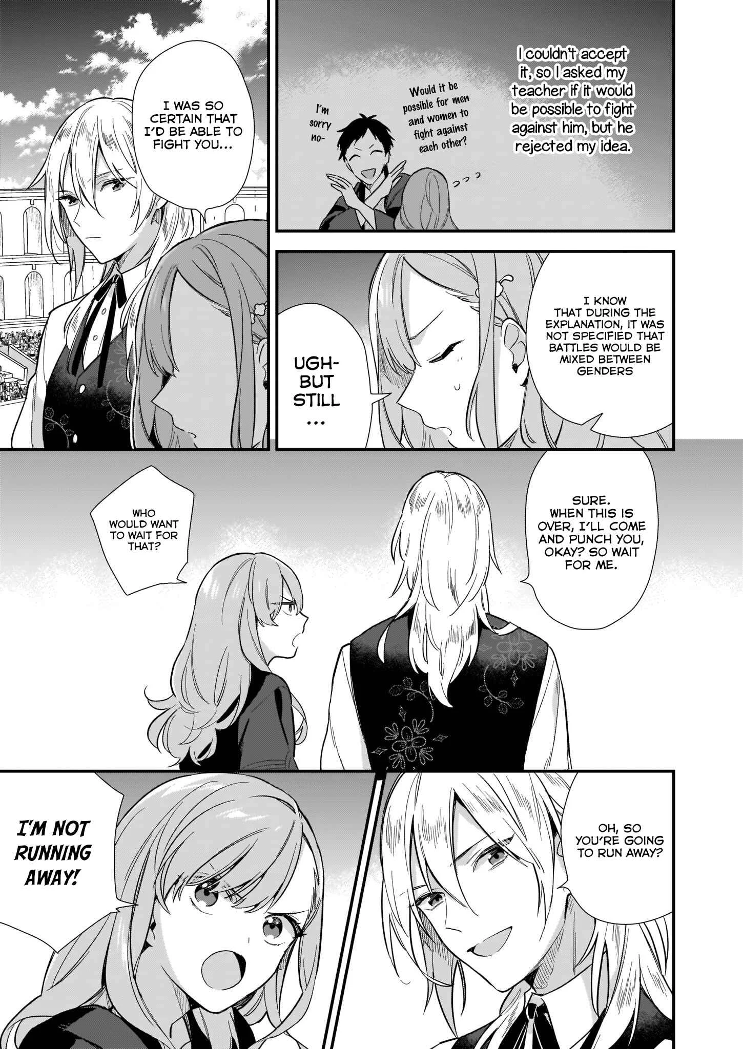 Mahou Sekai no Uketsukejou ni Naritai desu Chapter 3.2 - Page 13