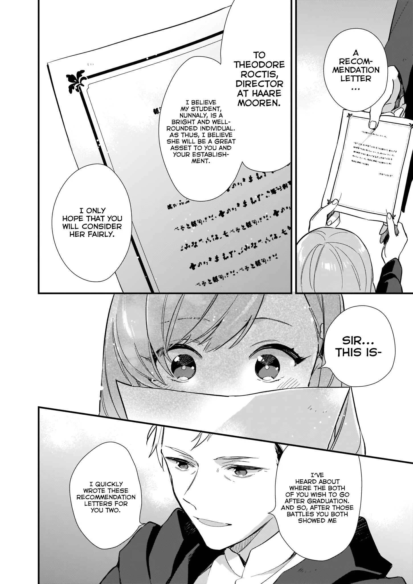 Mahou Sekai no Uketsukejou ni Naritai desu Chapter 3.2 - Page 16