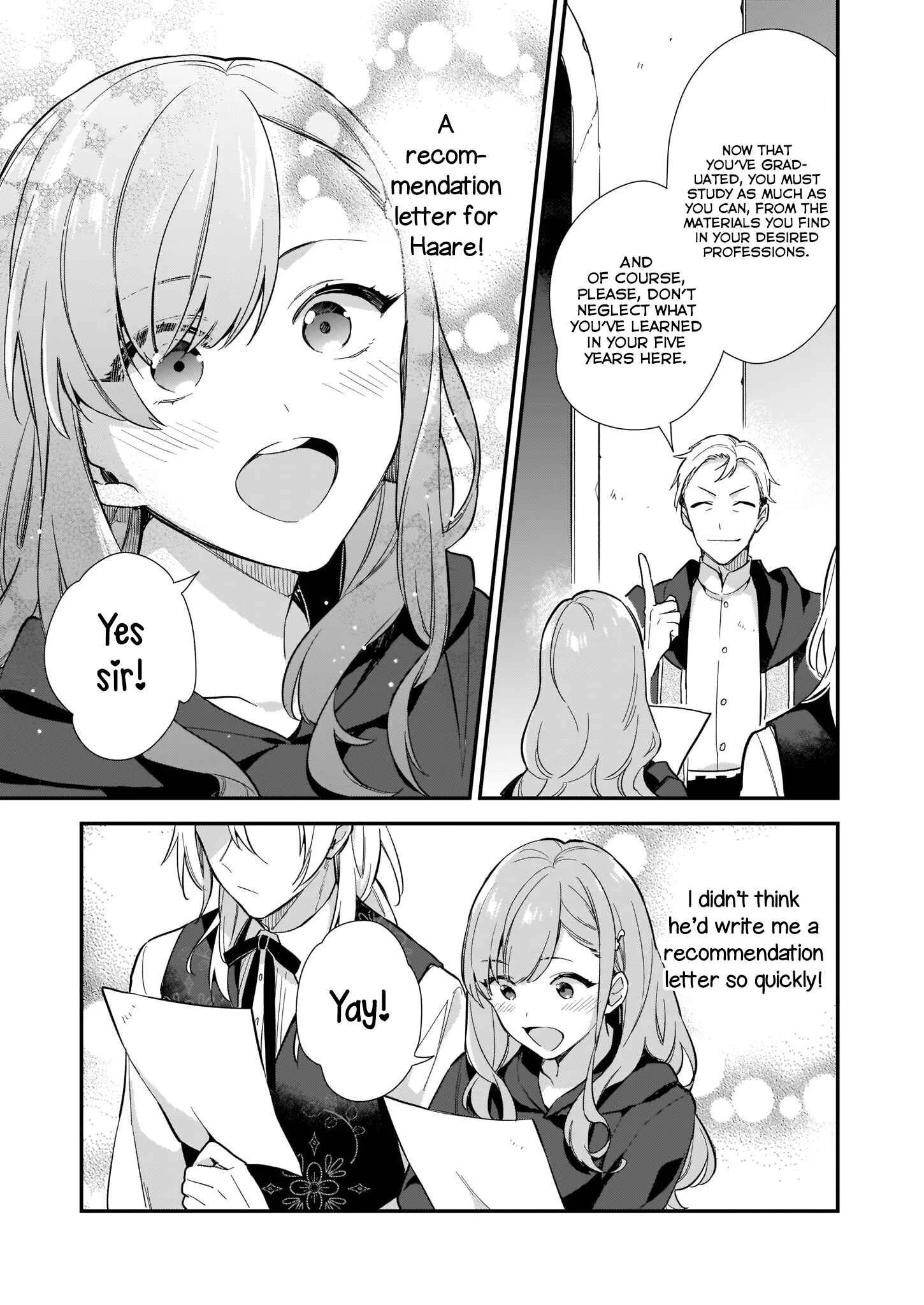 Mahou Sekai no Uketsukejou ni Naritai desu Chapter 3.2 - Page 17