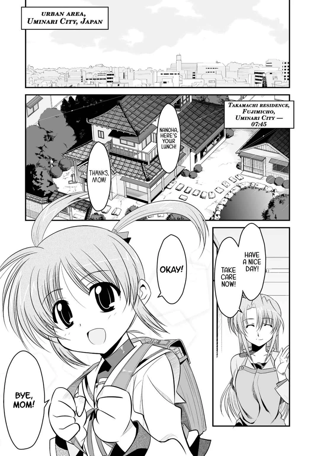 Mahou Shoujo Lyrical Nanoha Movie 1st the Comics Chapter 1: 0065 NC, 97th UAW: Nanoha Takamachi - Page 8