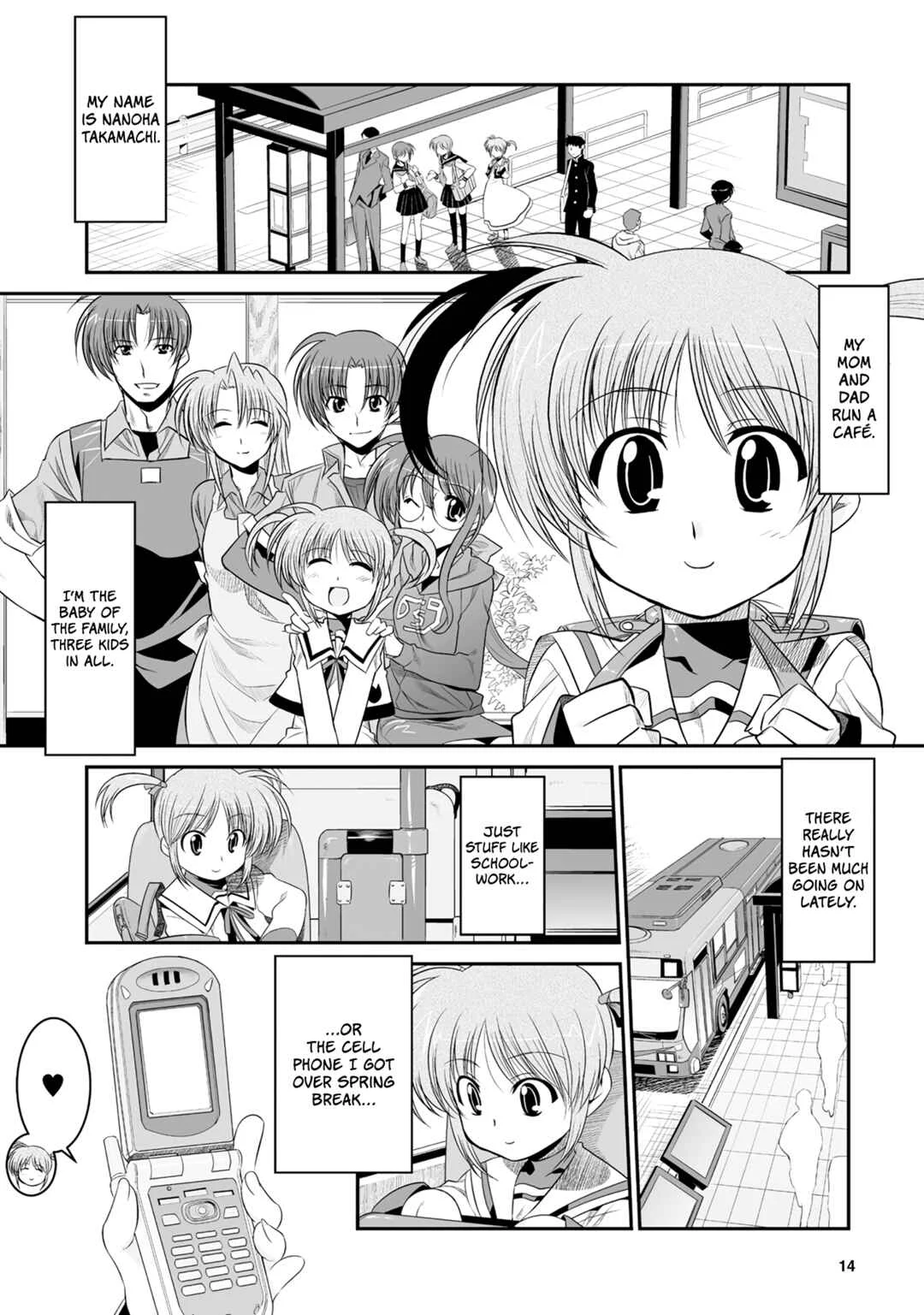 Mahou Shoujo Lyrical Nanoha Movie 1st the Comics Chapter 1: 0065 NC, 97th UAW: Nanoha Takamachi - Page 9