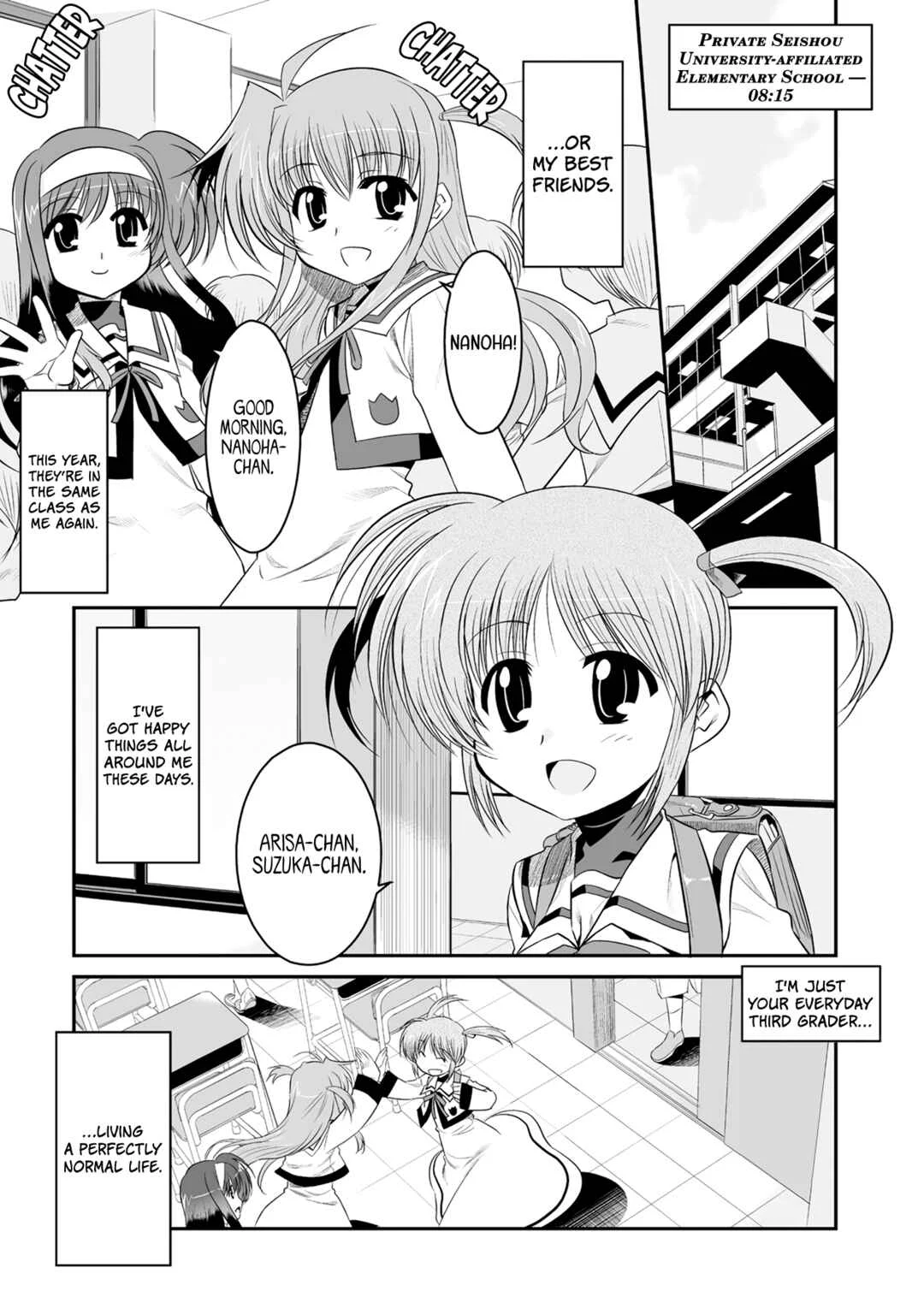 Mahou Shoujo Lyrical Nanoha Movie 1st the Comics Chapter 1: 0065 NC, 97th UAW: Nanoha Takamachi - Page 10